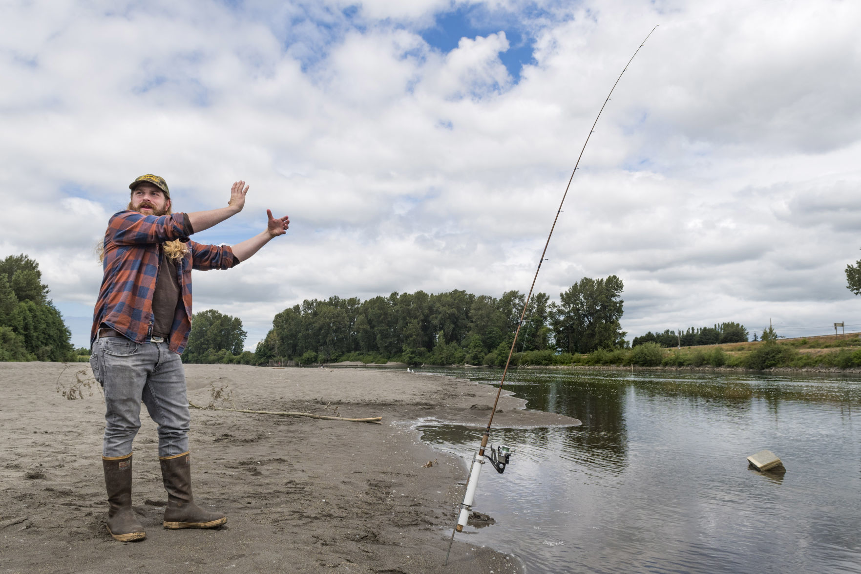 Salmon fishing